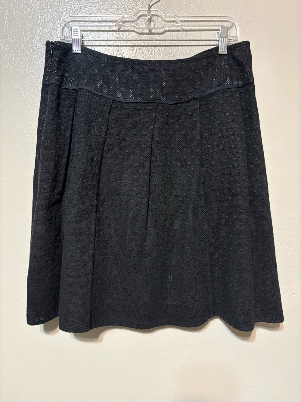 Adorable Classic Lined Black Women's Skirt Size 12P - Picture 7 of 14